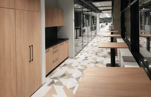 Virtuvės baldai biure