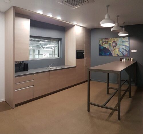 Virtuvės baldai biure