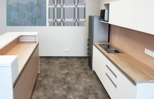 Virtuvės baldai biure