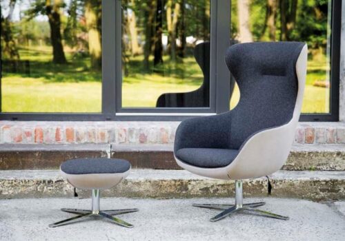 BIURO KRĖSLAS LINUS_1 Lankytojų krėslas LINUM