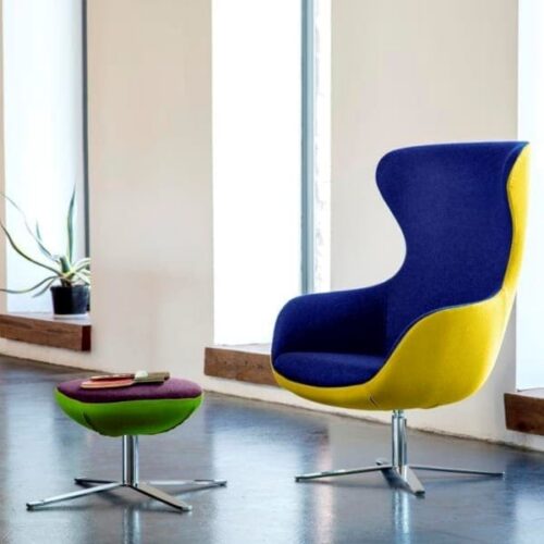 BIURO KRĖSLAS LINUS_4 Lankytojų krėslas LINUM