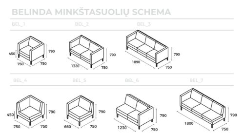 Minkštasuolis BELINDA