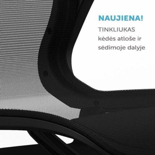 Lankytojų ir koferencijų kėdė_AIRY_detalė Lankytojų ir posėdžių kėdė AIRY