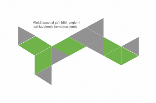 Modulinė minkštasuolių sistema ROMBO