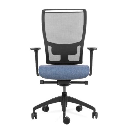 Ergonominė darbuotojo kėdė VICTORIA black plastic