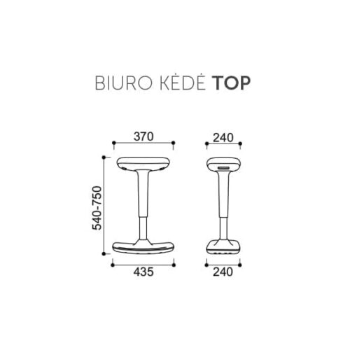 Stovima biuro kėdė TOP