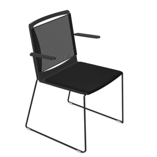 Lankytojų ir posėdžių kėdė MESH ARMS