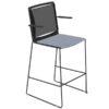 Lankytojų ir posėdžių kėdė MESH STOOL ARMS
