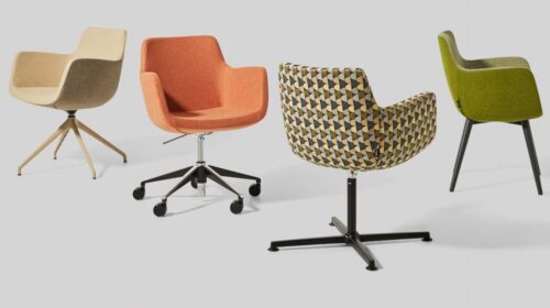 Lankytojų ir posėdžių krėslai MATRIX