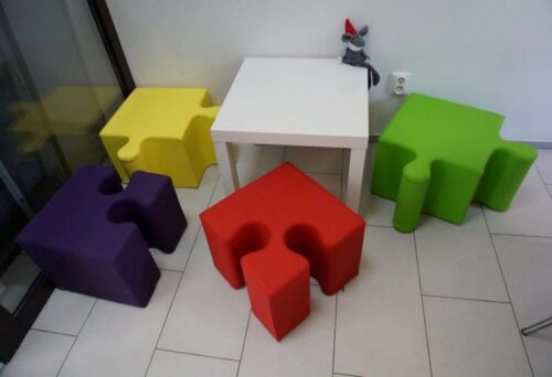 Moduliniai minkštasuoliai PUF'ZZLE