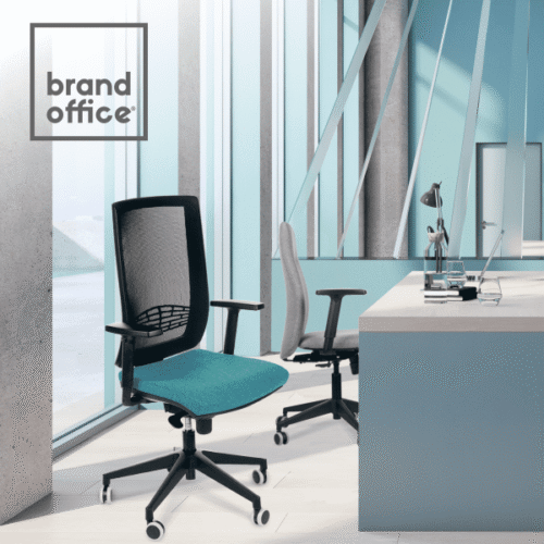 darbuotojo kėdė EUROPE_BLACK PLASTIC_12 Ergonominė darbuotojo kėdė EUROPA black plastic