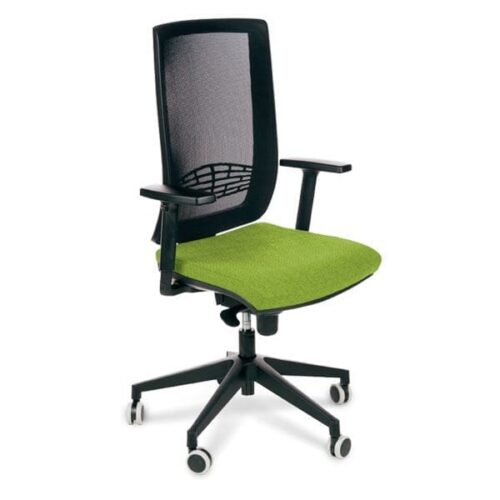 darbuotojo kėdė EUROPE_BLACK PLASTIC_9 Ergonominė darbuotojo kėdė EUROPA black plastic