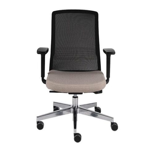 Ergonominė darbuotojo kėdė COCO BS chrome