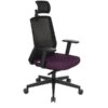 Ergonominė darbuotojo kėdė COCO BS HD black
