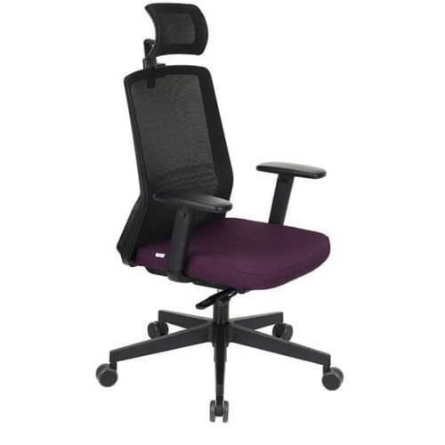 Ergonominė darbuotojo kėdė COCO BS HD black