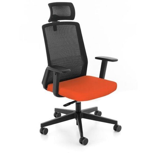 Ergonominė darbuotojo kėdė COCO BS HD black