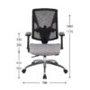 Ergonominė darbuotojo kėdė Futura 3S Plus