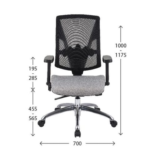Ergonominė darbuotojo kėdė Futura 3S Plus