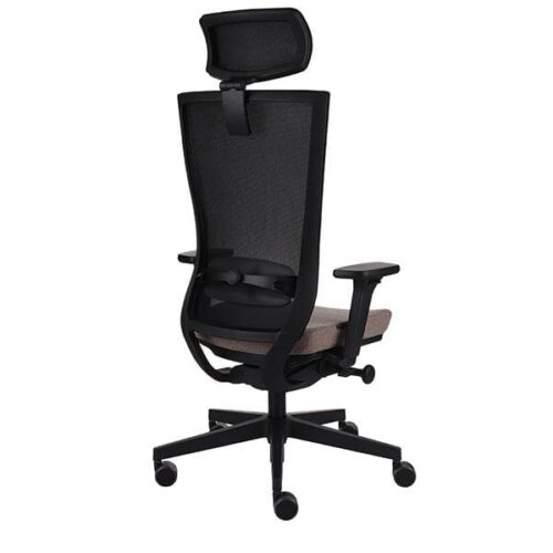 Ergonominė darbuotojo kėdė MARTI BS HD black