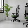 Ergonominė darbuotojo kėdė MARTI BS HD black