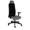Ergonominė darbuotojo kėdė MIKE B black