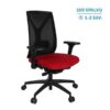 Darbuotojų kėdė VALIO BS BLACK Ergonominė darbuotojo kėdė VALIO BS black