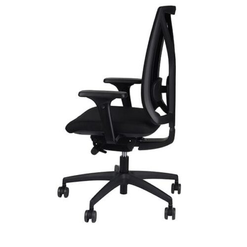 Darbuotojų kėdė VALIO BS BLACK_4 Darbuotojo kėdė VALIO BS black