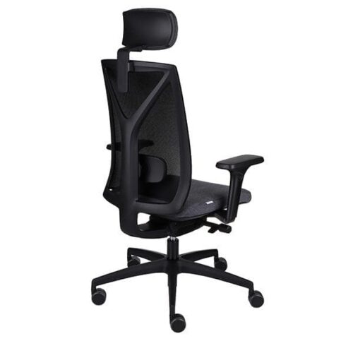 Ergonominė darbuotojo kėdė VALIO BS HD black