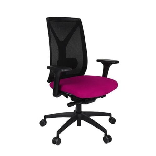 darbuotojo kėde_ Valio_BS_Black_7 Ergonominė darbuotojo kėdė VALIO BS black