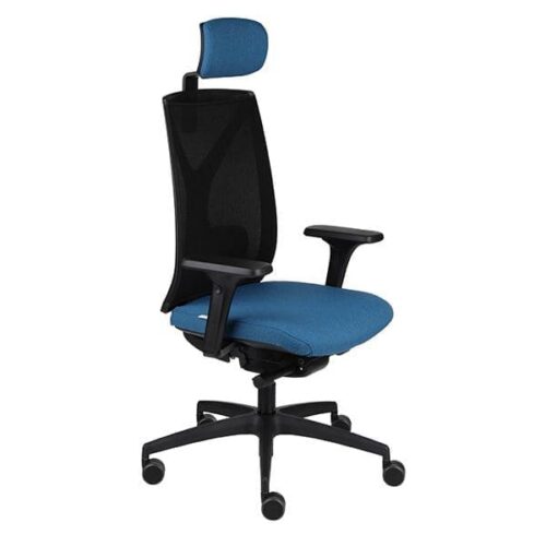 Ergonominė darbuotojo kėdė VALIO BS HD black