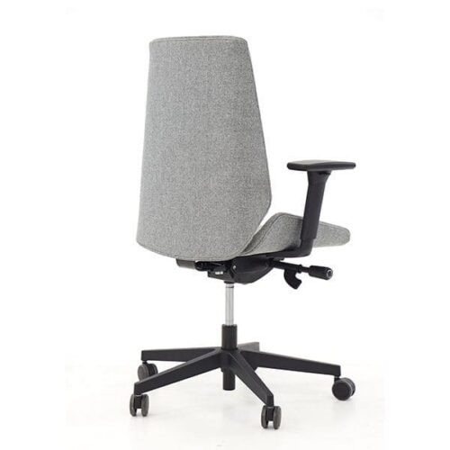 Ergonominė darbuotojo kėdė MOON black