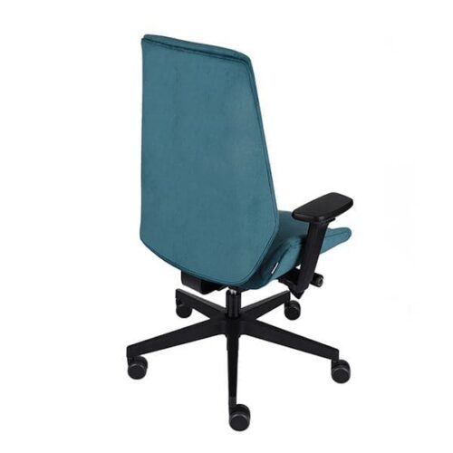 Ergonominė darbuotojo kėdė MOON black