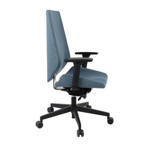 Ergonominė darbuotojo kėdė MOON black