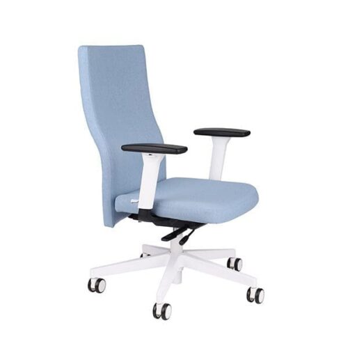 darbuotojo kėdė TEAM_PLUS _ Team_W_Plus_White_ b Ergonominė darbuotojo kėdė TEAM W PLUS white