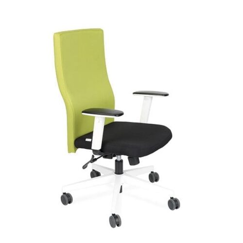 darbuotojo kėdė TEAM_PLUS _W_White_11 Ergonominė darbuotojo kėdė TEAM W PLUS white