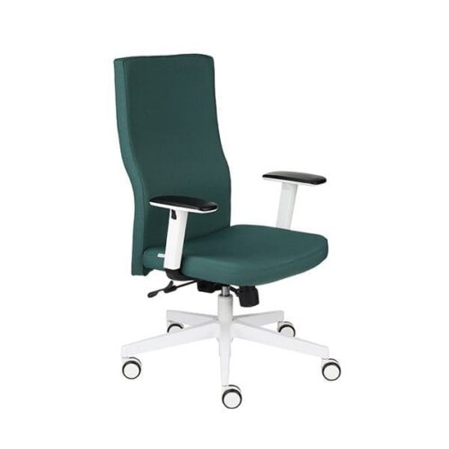 darbuotojo kėdė TEAM_PLUS _W_White_9 Ergonominė darbuotojo kėdė TEAM W PLUS white