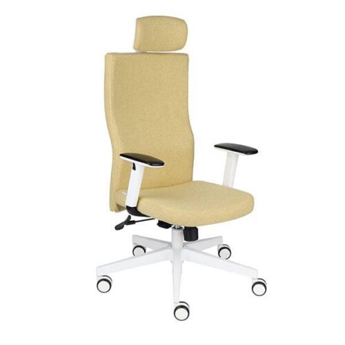 darbuotojo kėdė TEAM_PLUS_W_HD_White_10 Ergonominė darbuotojo kėdė TEAM W PLUS HD white