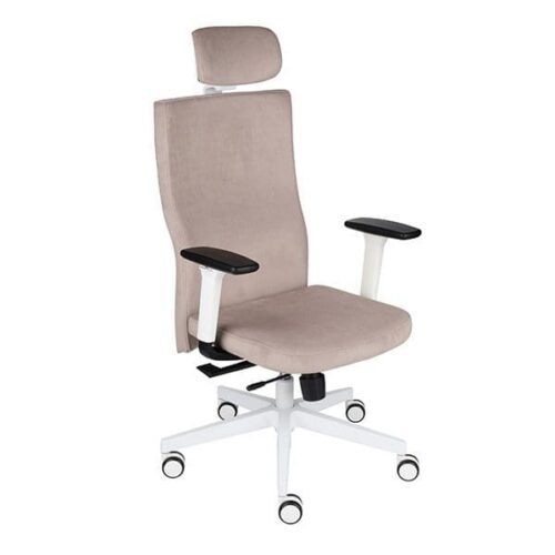 darbuotojo kėdė TEAM_PLUS_W_HD_White_11 Ergonominė darbuotojo kėdė TEAM W PLUS HD white