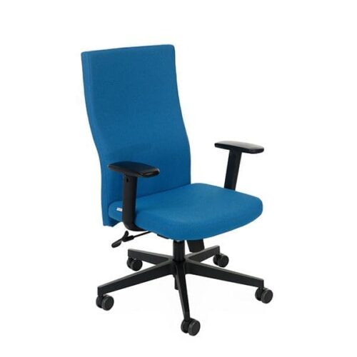 Ergonominė darbuotojo kėdė TEAM PLUS black