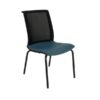 Lankytojų ir posėdžių kėdė LEVEL 4L BS black