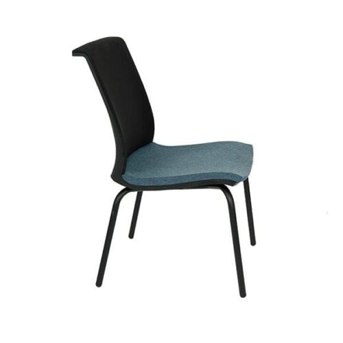 Lankytojų ir posėdžių kėdė LEVEL 4L BS black