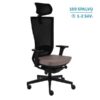 Ergonominė darbuotojo kėdė MARTI BS HD black