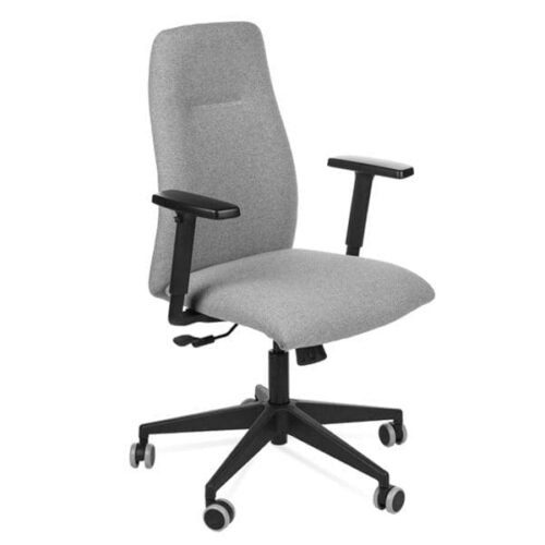 Ergonominė darbuotojo kėdė ORISTANO black plastic