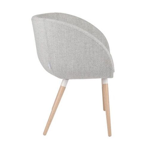 LANKYTOJU KEDE_Jula_4HW_white_2 Lankytojų ir posėdžių krėslas JULA 4HW white