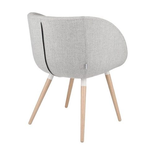 LANKYTOJU KEDE_Jula_4HW_white_3 Lankytojų ir posėdžių krėslas JULA 4HW white