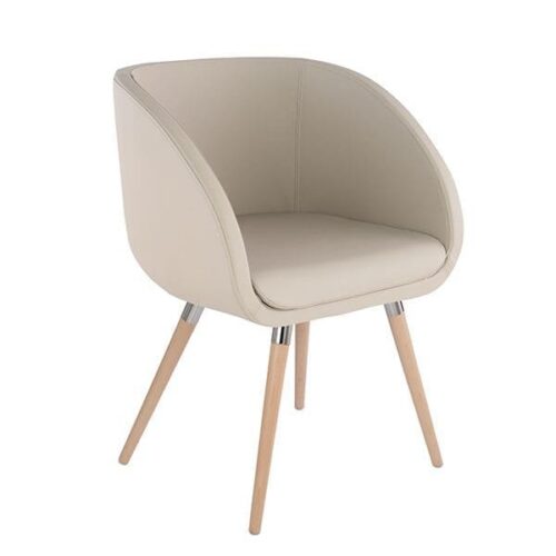 Lankytojų ir posėdžių krėslas JULA 4HW chrome