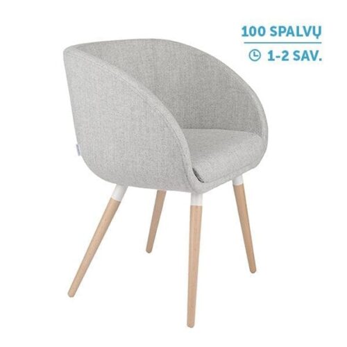 Lankytojų ir posėdžių krėslas JULA 4HW white Lankytojų ir posėdžių krėslas JULA 4HW white