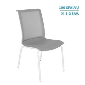 Lankytojų ir posėdžių kėdė LEVEL 4L WS white