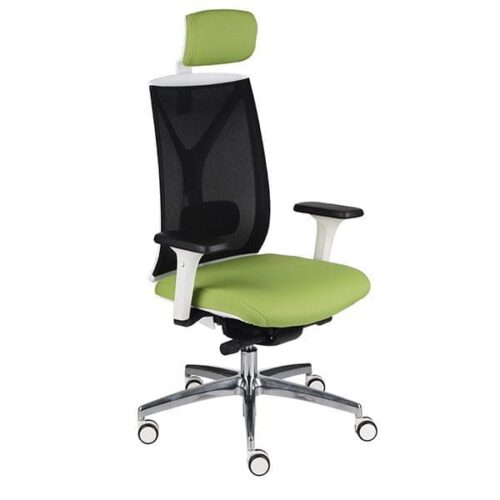 darbuotojo kėde_Valio_WS_HD_Chrome_4 Ergonominė darbuotojo kėdė VALIO WS HD chrome