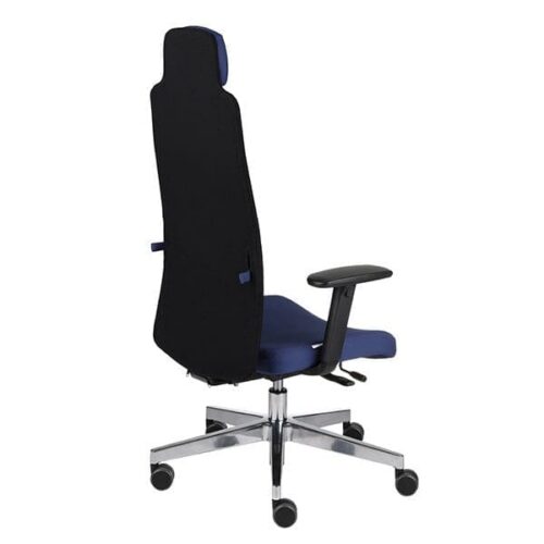 darbuotojo kėdė MIKE B CHROME _3 Ergonominė darbuotojo kėdė MIKE 2 B chrome